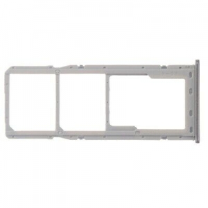 SIM kortelės laikiklis Samsung A705 A70 2019 Prism Crush White
