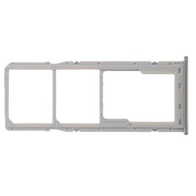 SIM kortelės laikiklis Samsung A705 A70 2019 Prism Crush White SIM kortelės laikiklis Samsung A705 A70 2019 Prism Crush White