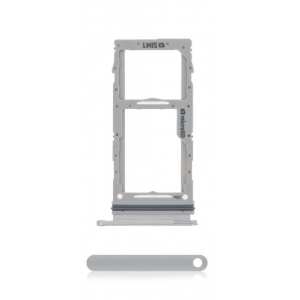 SIM kortelės laikiklis Samsung G980 / G981 / G985 / G986 / G988 S20 / S20 Plus / S20 Ultra Cloud White