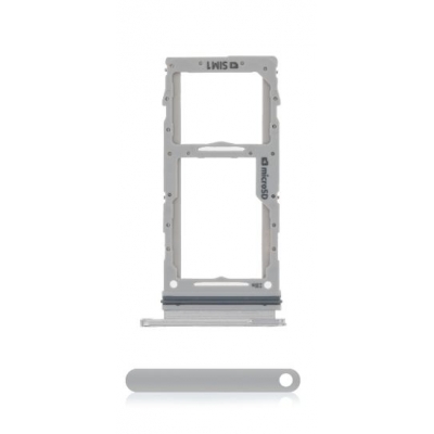 SIM kortelės laikiklis Samsung G980 / G981 / G985 / G986 / G988 S20 / S20 Plus / S20 Ultra Cloud White SIM kortelės laikiklis Samsung G980 / G981 / G985 / G986 / G988 S20 / S20 Plus / S20 Ultra Cloud White