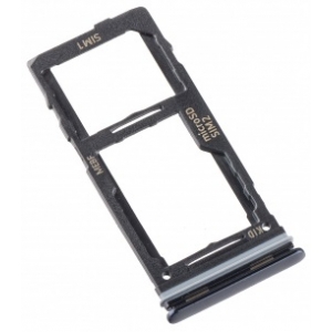 SIM kortelės laikiklis Samsung J415 J4+ / J610 J6+ juodas originalus (used Grade A)