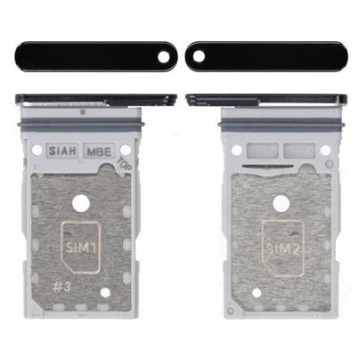 SIM kortelės laikiklis Samsung S918 S23 Ultra Dual Phantom Black originalus (service pack) SIM kortelės laikiklis Samsung S918 S23 Ultra Dual Phantom Black originalus (service pack)