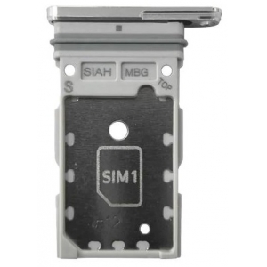 SIM kortelės laikiklis Samsung S918 S23 Ultra Dual Sky Blue / Lime