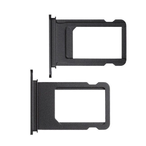 SIM kortelės laikiklis skirtas iPhone 7 juodas (jet black)