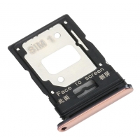 SIM kortelės laikiklis Xiaomi Mi 11 Lite 4G / 5G / 5G NE 2021 Peach Pink