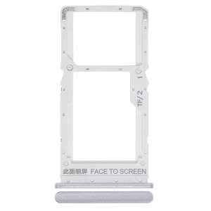 SIM kortelės laikiklis Xiaomi Redmi Note 10 5G Chrome Silver