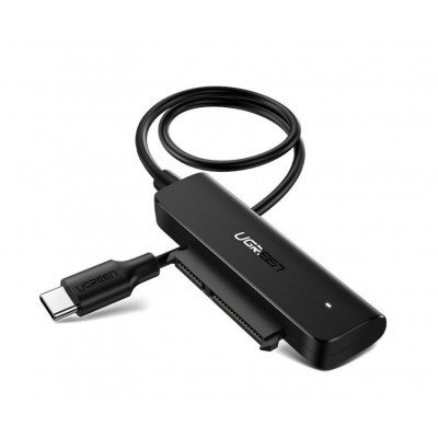 Ugreen adapteris iš SATA III 3.0 į USB Type-C 3.0 juodos spalvos Ugreen adapteris iš SATA III 3.0 į USB Type-C 3.0 juodos spalvos