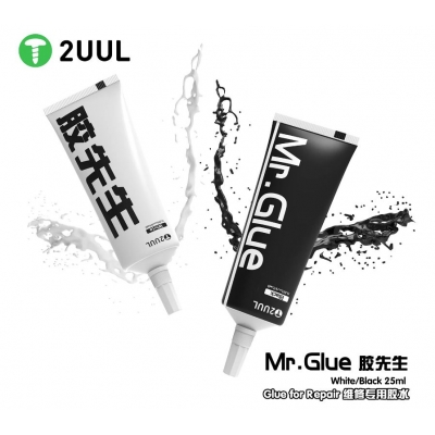 Universalūs klijai 2UUL MR Glue 25ml White (tinka ekranų rėmelių klijavimui, galiniams stiklams) Universalūs klijai 2UUL MR Glue 25ml White (tinka ekranų rėmelių klijavimui, galiniams stiklams)