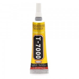 Universalūs klijai T7000 15ml juodi (tinka telefonų rėmelių klijavimui)