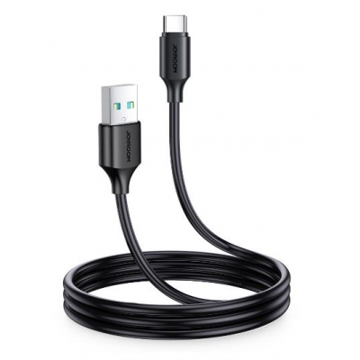 USB kabelis JOYROOM (S-UC027A9) type-C (3A) 1m juodas USB kabelis JOYROOM (S-UC027A9) type-C (3A) 1m juodas