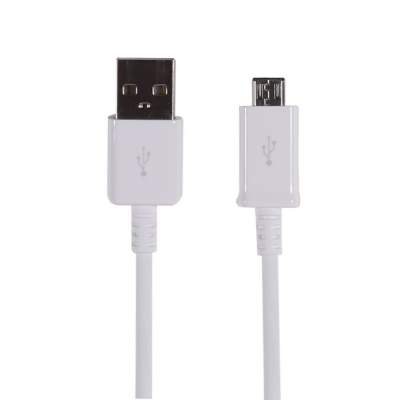 USB kabelis DU4 microUSB baltas (1.5M) USB kabelis DU4 microUSB baltas (1.5M)