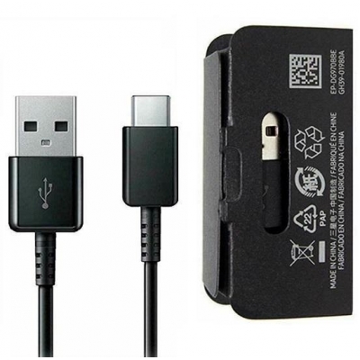 USB kabelis originalus DG970 USB to USB-C juodas (3A 1M) USB kabelis originalus DG970 USB to USB-C juodas (3A 1M)