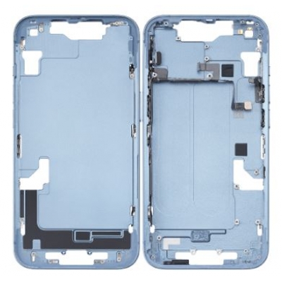 Vidinis korpusas iPhone 14 Blue su šoniniais mygtukais originalus (used Grade A) Vidinis korpusas iPhone 14 Blue su šoniniais mygtukais originalus (used Grade A)