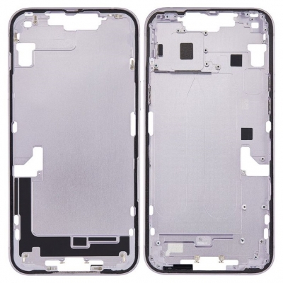 Vidinis korpusas iPhone 14 Plus Purple su šoniniais mygtukais originalus (used Grade B)