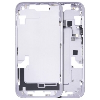 Vidinis korpusas iPhone 14 Purple su šoniniais mygtukais originalus (used Grade B)