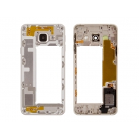 Vidinis korpusas Samsung A310 A3 2016 auksinis su zumeriu ir šoniniais mygtukais originalus (used Grade B)
