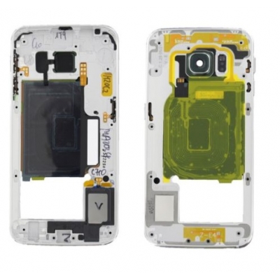 Vidinis korpusas Samsung G925F S6 Edge sidabrinis (žalias) su zumeriu ir šoniniais mygtukais originalus (service pack) Vidinis korpusas Samsung G925F S6 Edge sidabrinis (žalias) su zumeriu ir šoniniais mygtukais originalus (service pack)