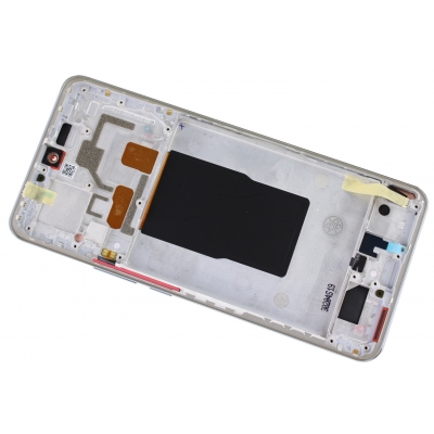 Ekranas Xiaomi 12T / 12T Pro su lietimui jautriu stikliuku ir rėmeliu Silver originalus (service pack) Ekranas Xiaomi 12T / 12T Pro su lietimui jautriu stikliuku ir rėmeliu Silver originalus (service pack)