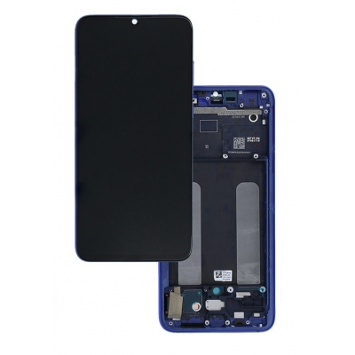 Ekranas Xiaomi Mi 9 Lite su lietimui jautriu stikliuku ir rėmeliu Blue originalus (service pack) Ekranas Xiaomi Mi 9 Lite su lietimui jautriu stikliuku ir rėmeliu Blue originalus (service pack)