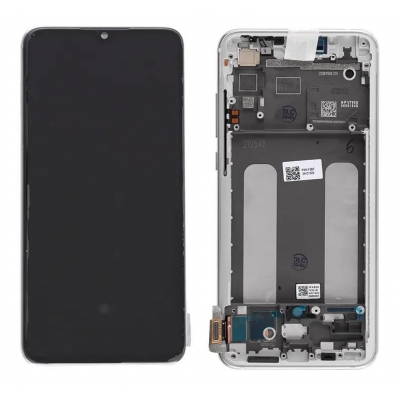 Ekranas Xiaomi Mi 9 Lite su lietimui jautriu stikliuku ir rėmeliu White originalus (service pack) Ekranas Xiaomi Mi 9 Lite su lietimui jautriu stikliuku ir rėmeliu White originalus (service pack)
