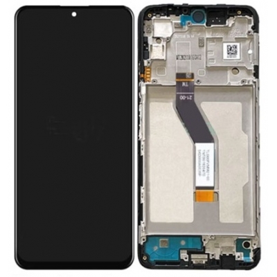 Ekranas Xiaomi Poco M4 Pro 5G / Redmi Note 11S 5G / Redmi Note 11T 5G su lietimui jautriu stikliuku ir rėmeliu Black Ekranas Xiaomi Poco M4 Pro 5G / Redmi Note 11S 5G / Redmi Note 11T 5G su lietimui jautriu stikliuku ir rėmeliu Black