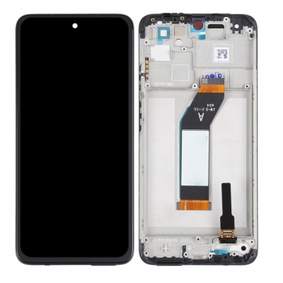 Ekranas Xiaomi Redmi 10 2021 su lietimui jautriu stikliuku ir rėmeliu Black originalus (service pack) Ekranas Xiaomi Redmi 10 2021 su lietimui jautriu stikliuku ir rėmeliu Black originalus (service pack)