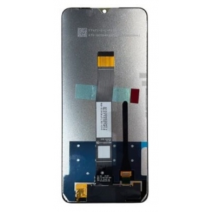 Ekranas Xiaomi Redmi 10C / Poco C40 4G su lietimui jautriu stikliuku Black