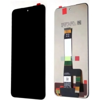 Ekranas Xiaomi Redmi 12 4G / 12 5G / Poco M6 Pro 5G su lietimui jautriu stikliuku Black