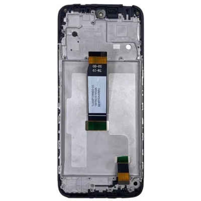 Ekranas Xiaomi Redmi 12 4G / 12 5G / Poco M6 Pro 5G su lietimui jautriu stikliuku ir rėmeliu Black Ekranas Xiaomi Redmi 12 4G / 12 5G / Poco M6 Pro 5G su lietimui jautriu stikliuku ir rėmeliu Black