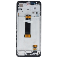 Ekranas Xiaomi Redmi 12 4G / 12 5G / Poco M6 Pro 5G su lietimui jautriu stikliuku ir rėmeliu Graphite Grey originalus (service pack)