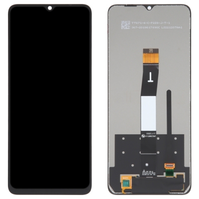 Ekranas Xiaomi Redmi 12C su lietimui jautriu stikliuku Black Ekranas Xiaomi Redmi 12C su lietimui jautriu stikliuku Black
