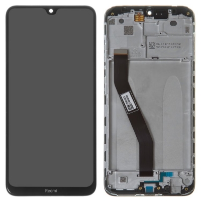 Ekranas Xiaomi Redmi 8 / 8A su lietimui jautriu stikliuku ir rėmeliu Black originalus (service pack) Ekranas Xiaomi Redmi 8 / 8A su lietimui jautriu stikliuku ir rėmeliu Black originalus (service pack)