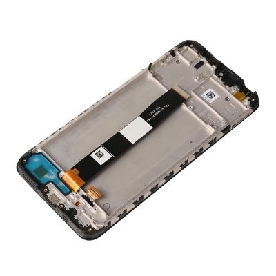 Ekranas Xiaomi Redmi 9A / 9C / 9AT / 10A su lietimui jautriu stikliuku ir rėmeliu Black originalus (service pack) Ekranas Xiaomi Redmi 9A / 9C / 9AT / 10A su lietimui jautriu stikliuku ir rėmeliu Black originalus (service pack)