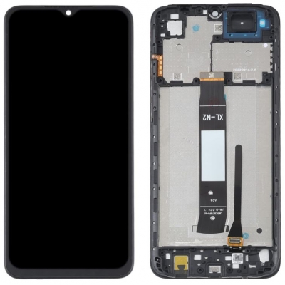 Ekranas Xiaomi Redmi A2 / A2+ su lietimui jautriu stikliuku ir rėmeliu Black Ekranas Xiaomi Redmi A2 / A2+ su lietimui jautriu stikliuku ir rėmeliu Black