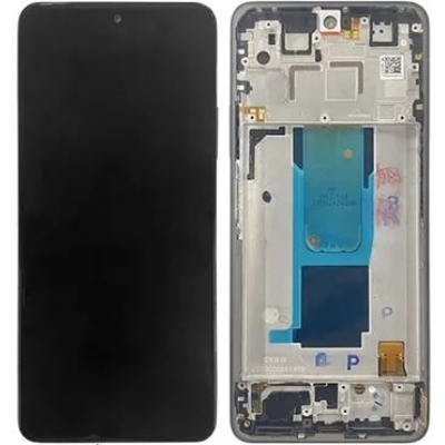 Ekranas Xiaomi Redmi Note 11 Pro+ 5G su lietimui jautriu stikliuku ir rėmeliu Graphite Grey OLED Ekranas Xiaomi Redmi Note 11 Pro+ 5G su lietimui jautriu stikliuku ir rėmeliu Graphite Grey OLED