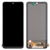 Ekranas Xiaomi Redmi Note 11 / Redmi Note 11S / Redmi Note 12S / Poco M4 Pro 4G su lietimui jautriu stikliuku Black OLED