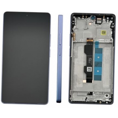Ekranas Xiaomi Redmi Note 13 Pro 4G / Poco M6 Pro 4G su lietimui jautriu stikliuku ir rėmeliu Lavender Purple originalus (service pack) Ekranas Xiaomi Redmi Note 13 Pro 4G / Poco M6 Pro 4G su lietimui jautriu stikliuku ir rėmeliu Lavender Purple originalus (service pack)