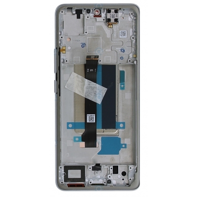 Ekranas Xiaomi Redmi Note 13 Pro+ 5G su lietimui jautriu stikliuku ir rėmeliu Moonlight White originalus (service pack) Ekranas Xiaomi Redmi Note 13 Pro+ 5G su lietimui jautriu stikliuku ir rėmeliu Moonlight White originalus (service pack)