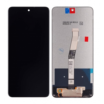 Ekranas Xiaomi Redmi Note 9 Pro / Note 9S su lietimui jautriu stikliuku Black Ekranas Xiaomi Redmi Note 9 Pro / Note 9S su lietimui jautriu stikliuku Black