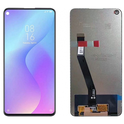Ekranas Xiaomi Redmi Note 9 su lietimui jautriu stikliuku Black Ekranas Xiaomi Redmi Note 9 su lietimui jautriu stikliuku Black
