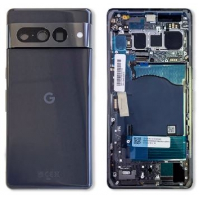 Galinis dangtelis Google Pixel 7 Pro Black originalus (used Grade C)