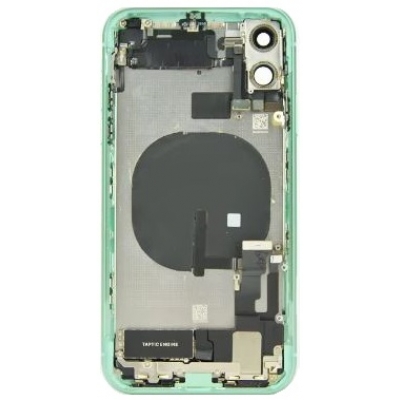 Galinis dangtelis iPhone 11 Green pilnas su šleifais originalus (used Grade A) Galinis dangtelis iPhone 11 Green pilnas su šleifais originalus (used Grade A)