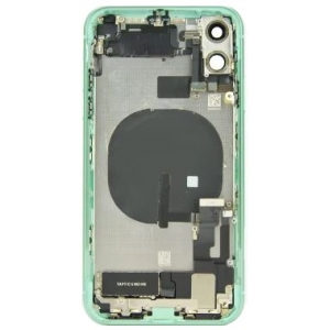 Galinis dangtelis iPhone 11 Green pilnas su šleifais originalus (used Grade C)