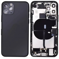 Galinis dangtelis iPhone 11 Pro Space Grey pilnas su šleifais originalus (used Grade A)