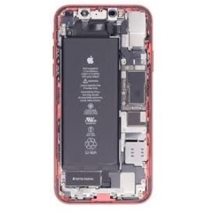 Galinis dangtelis iPhone 11 Red pilnas su šleifais originalus (used Grade A)