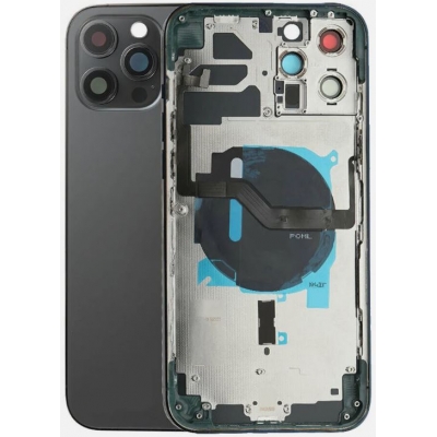 Galinis dangtelis iPhone 12 Pro Max Graphite pilnas originalus (used Grade C) Galinis dangtelis iPhone 12 Pro Max Graphite pilnas originalus (used Grade C)