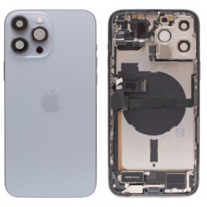 Galinis dangtelis iPhone 13 Pro Max Sierra Blue pilnas originalus (used Grade B)