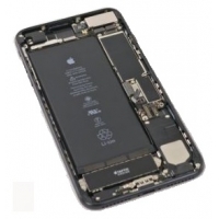 Galinis dangtelis iPhone 7 Plus Jet Black pilnas su šleifais originalus (used Grade C)