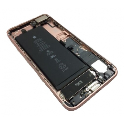 Galinis dangtelis iPhone 7 Plus Rose Gold pilnas su šleifais originalus (used Grade C)