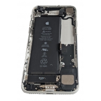 Galinis dangtelis iPhone 7 Plus Silver pilnas su šleifais originalus (used Grade C)